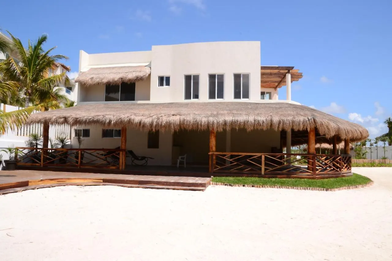 Ocean Front Luxury Villa At Arenika Beach House Puerto Morelos Mexique